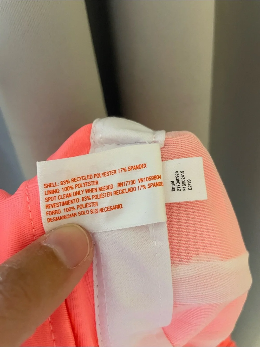 New with Tags-Cat & Jack Coral Pink Ruffle-Trim Sun Hat for Kids
